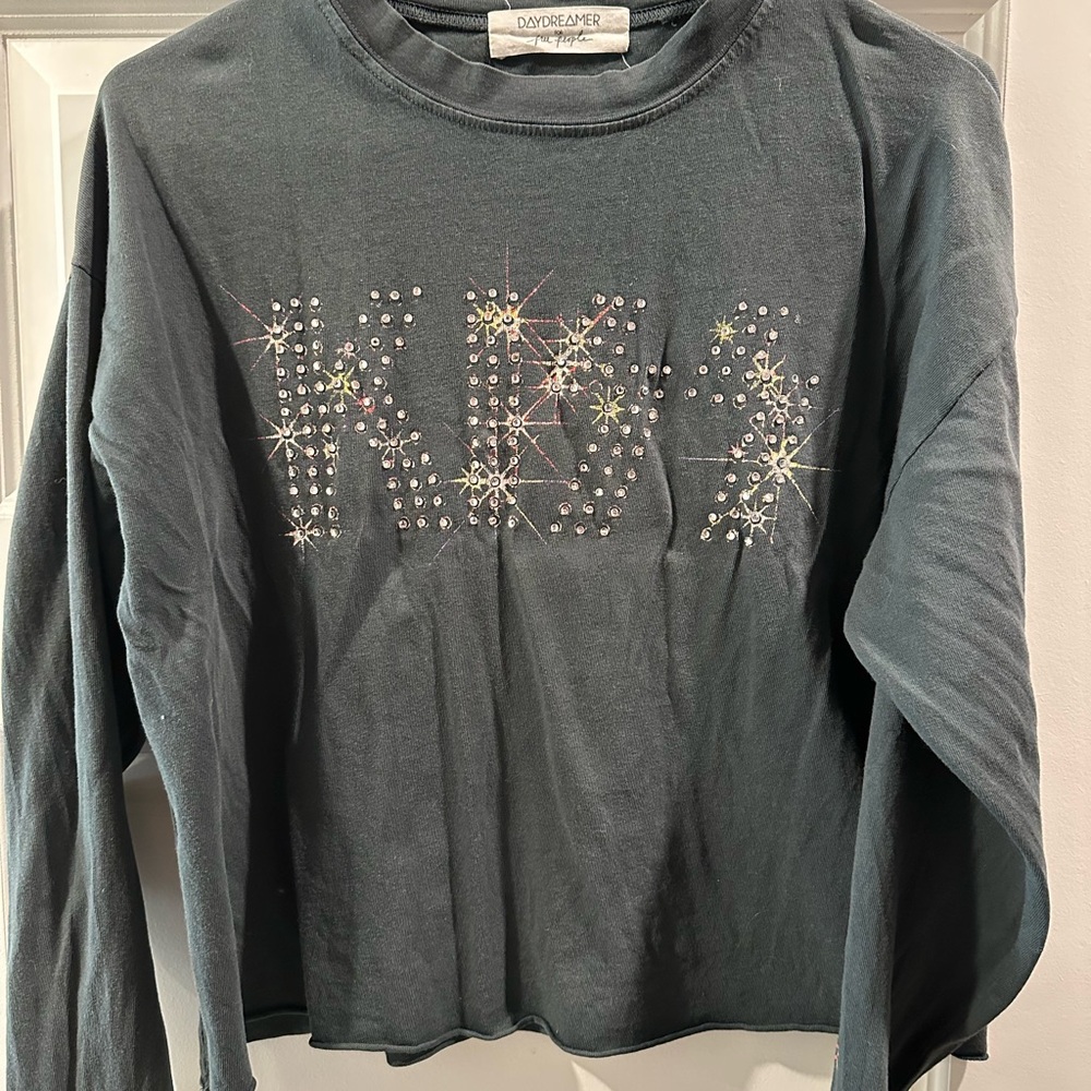 Daydreamer Black Long Sleeve Top